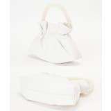 パールハンドル レザー調 ギャザー | レースレディース  | 詳細画像17 