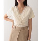 フロント ツイスト Vネック | レースレディース  | 詳細画像13 