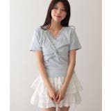 フロント ツイスト Vネック | レースレディース  | 詳細画像4 