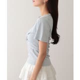 フロント ツイスト Vネック | レースレディース  | 詳細画像7 