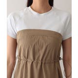 配色 ドッキング ドロスト | レースレディース  | 詳細画像17 