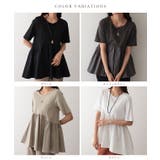 コットン クルーネック 半袖 | レースレディース | 詳細画像2