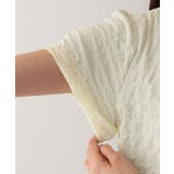 クルーネック ジャガード バルーンスリーブ | レースレディース  | 詳細画像18 