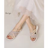 クロス ストラップ 厚底 | レースレディース  | 詳細画像3 