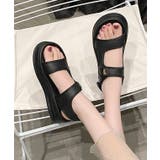 ベルクロ バックストラップ 厚底 | レースレディース  | 詳細画像6 