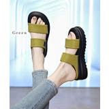 ダブルベルト スライド 厚底 | レースレディース | 詳細画像7