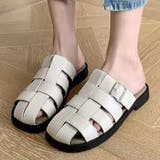 レザー調 メッシュ バックストラップ | レースレディース  | 詳細画像1 