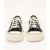 ラウンドトゥ 厚底 キャンバス | レースレディース  | 詳細画像12 