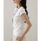 フロント ステッチ クルーネック | レースレディース  | 詳細画像16 