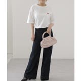 ハート 刺繍 クルーネック | レースレディース  | 詳細画像11 