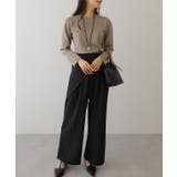 ソリッドカラー クルーネック 長袖 | レースレディース  | 詳細画像10 