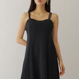 ソリッドカラー バックスリット キャミソール | レースレディース  | 詳細画像1 