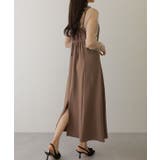 ソリッドカラー バックスリット キャミソール | レースレディース  | 詳細画像14 