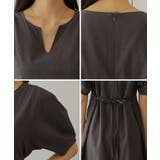 キーネック パフスリーブ マキシ | レースレディース  | 詳細画像18 