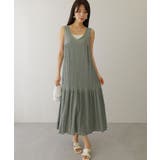 Uネック ノースリーブ ティアード | レースレディース  | 詳細画像12