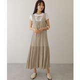 Uネック ノースリーブ ティアード | レースレディース  | 詳細画像16