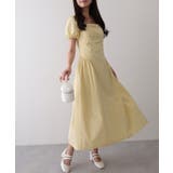 ソリッドカラー スクエアネック パフスリーブ | レースレディース  | 詳細画像16 