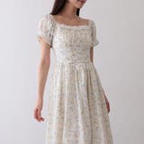 フロント レースアップ 花柄 | レースレディース  | 詳細画像1 