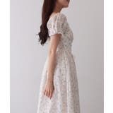 フロント レースアップ 花柄 | レースレディース  | 詳細画像9 