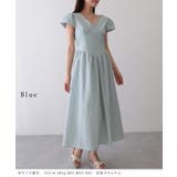 Vネック ギャザー パフスリーブ | レースレディース  | 詳細画像3 