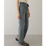 ウォッシュ加工 ハイウエスト 折り返し | レースレディース  | 詳細画像7 