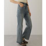 ウォッシュ加工 ハイウエスト 折り返し | レースレディース  | 詳細画像8 