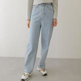 ウォッシュ加工 レースアップ ハイウエスト | レースレディース  | 詳細画像1 