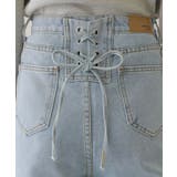 ウォッシュ加工 レースアップ ハイウエスト | レースレディース  | 詳細画像12 