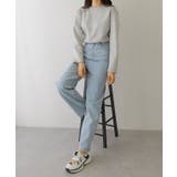 ウォッシュ加工 レースアップ ハイウエスト | レースレディース  | 詳細画像8 