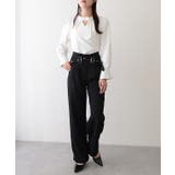 クロスベルト ダブルタック ハイウエスト | レースレディース  | 詳細画像9 