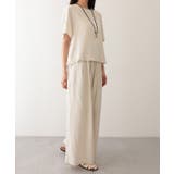 リネン タック ギャザー | レースレディース  | 詳細画像13 