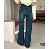 ウォッシュ加工 ハイウエスト ウエストリボン | レースレディース | 詳細画像7