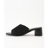 メッシュ編み オープントゥ チャンキーヒール | レースレディース  | 詳細画像15 