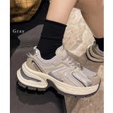 配色 メッシュ 厚底 | レースレディース  | 詳細画像8 