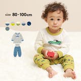 ボーイズベビー 長袖ルームウェア 子供服 | devirock | 詳細画像1 