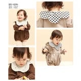 防水シート入り スカラップスタイ2枚セット ベビー | devirock | 詳細画像8 