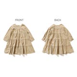 ティアード長袖ワンピース 子供服 キッズ | devirock | 詳細画像3 