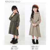 ウエストゴムパーカーワンピース 子供服 キッズ | devirock | 詳細画像9 
