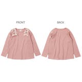 肩リボン長袖Tシャツ 子供服 キッズ | devirock | 詳細画像3 