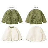 洗えるリバーシブルボアジャケット 子供服 キッズ | devirock | 詳細画像3 