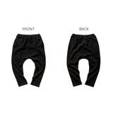 無地 サルエル スウェットパンツ（ゆったり） | devirock | 詳細画像3 