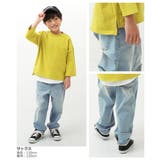 楽デニム ルーズストレートパンツ 子供服 | devirock | 詳細画像8 