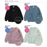 綿100% デビラボ プリント裏毛トレーナー② | devirock | 詳細画像2