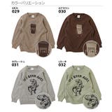 綿100% デビラボ プリント裏毛トレーナー② | devirock | 詳細画像4