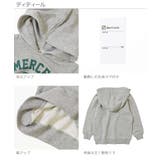 綿100％ デビラボ プリント裏毛プルパーカー | devirock | 詳細画像14 