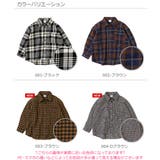 ビッグシルエットネルシャツ 子供服 キッズ 男の子 女の子 シャツ トップス | devirock | 詳細画像2 