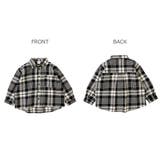 ビッグシルエットネルシャツ 子供服 キッズ 男の子 女の子 シャツ トップス | devirock | 詳細画像3 