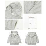 無地スウェットジップパーカー 子供服 キッズ | devirock | 詳細画像11 