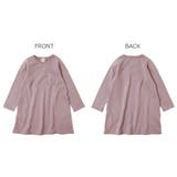 Aライン無地スウェットワンピース 子供服 キッズ | devirock | 詳細画像3 