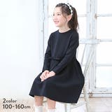 フォーマルウエストリボンワンピース 子供服 キッズ | devirock | 詳細画像1 